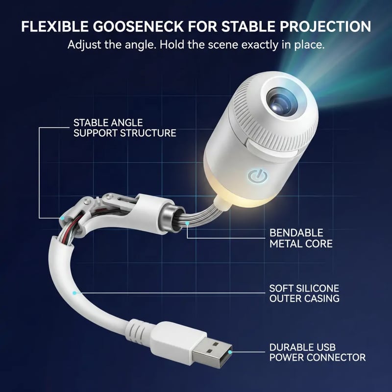 đ„LAST DAY 57% OFF - đđ HD Smart Dynamic 5D Holographic Night Light Projector